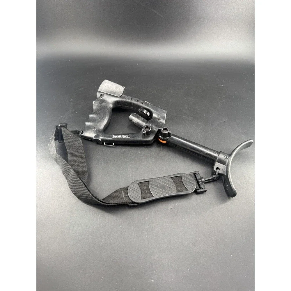 Bush Hawk Camera Shoulder Mount Grip Black Carry Strap Adjustable Holder